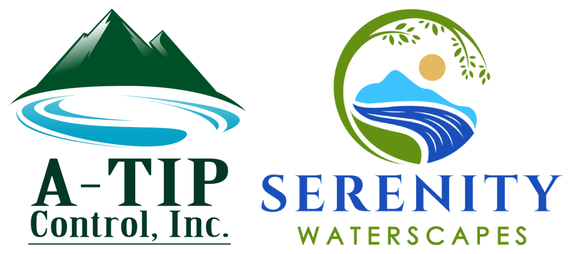A-TIP Control, Inc & Serenity Waterscapes Logo