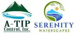 A-TIP Control, Inc & Serenity Waterscapes Logo